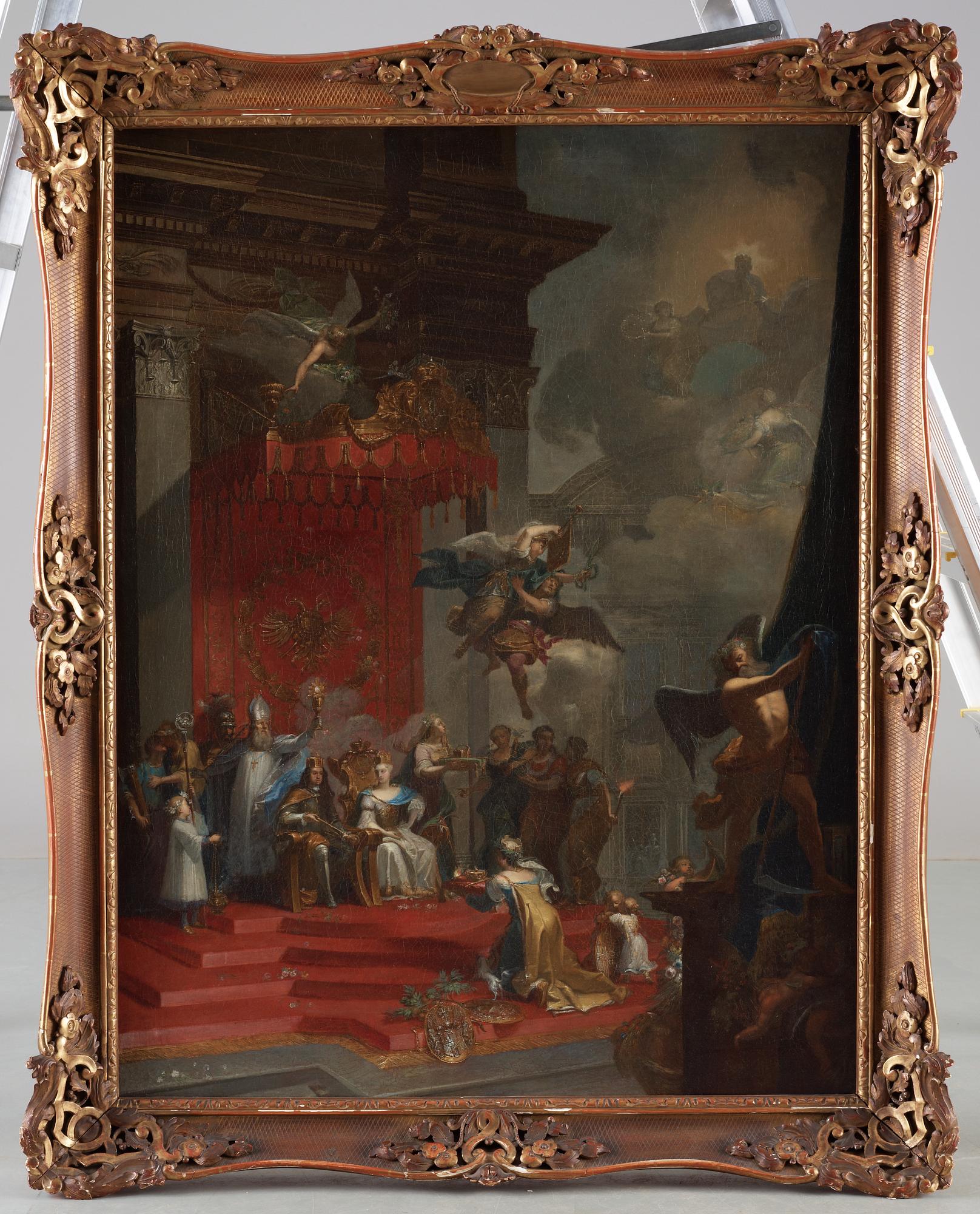 Johann Georg Böhm Tillskriven, Tysk-romerska kejsarinnan Elisabeth Christina.