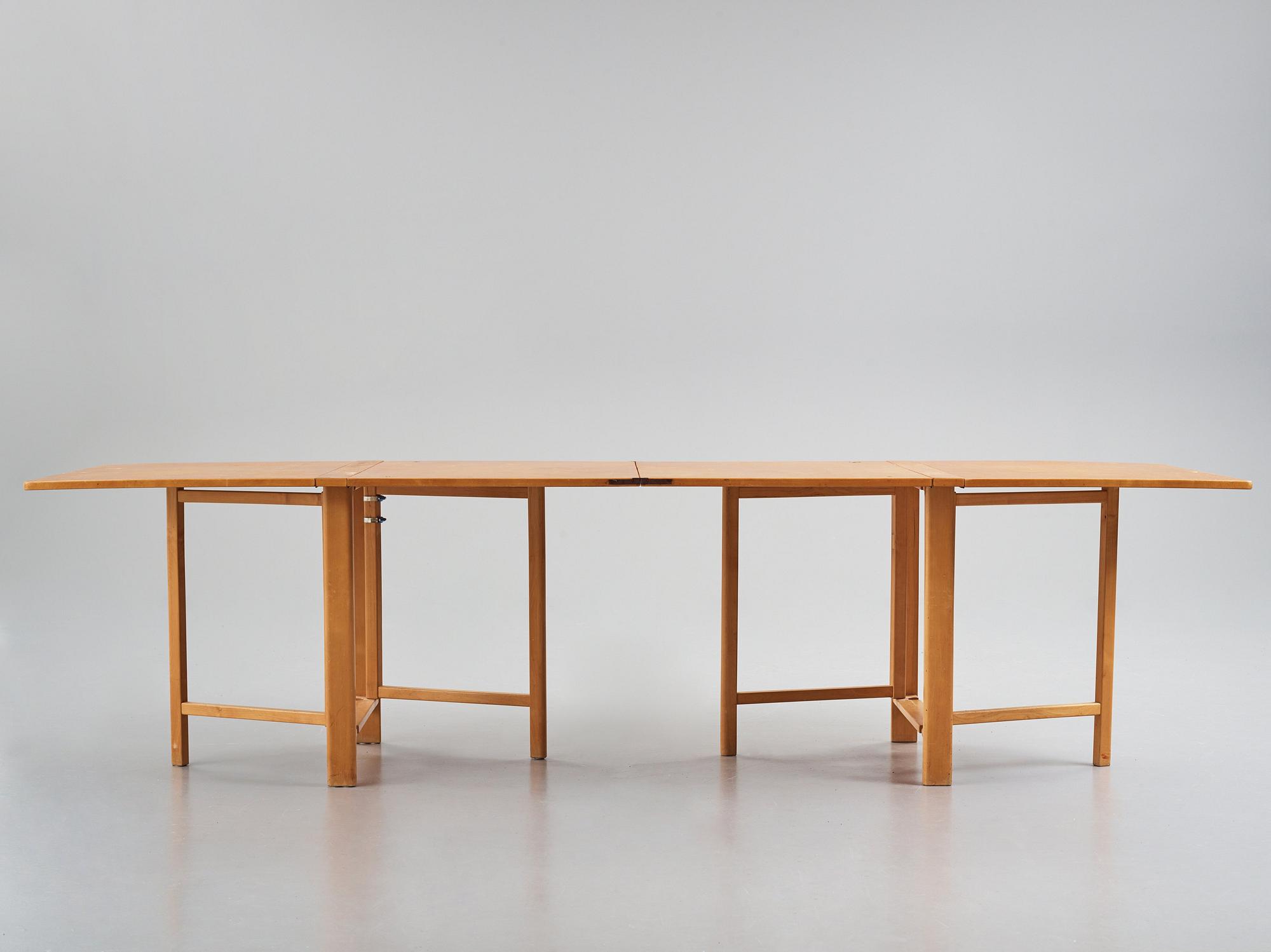 Bruno Mathsson, fällbord, Firma Karl Mathsson, Värnamo, ca 1940.