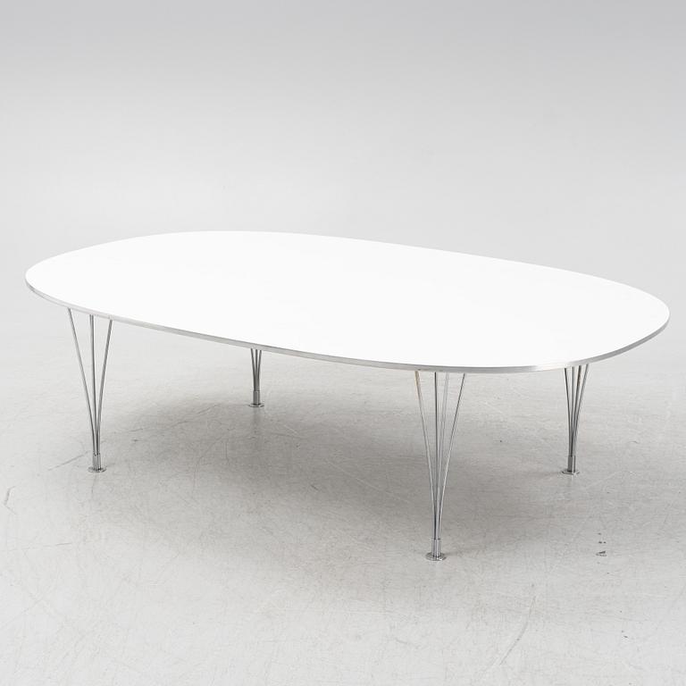 Bruno Mathsson & Piet Hein, a 'Superellips' coffee table, Fritz Hansen/Miab.