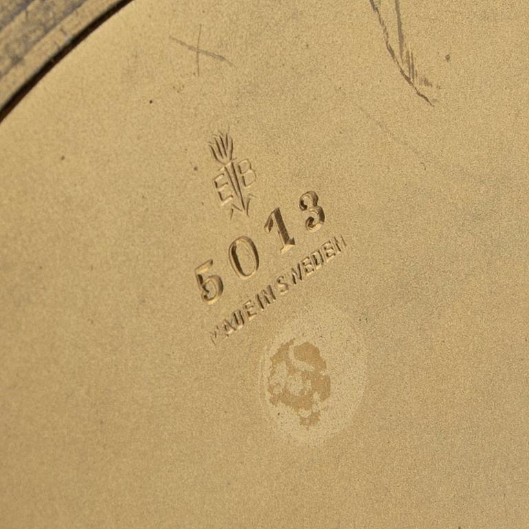 Einar Bäckström's Metal Goods Factory, table lamp, model '5013', Swedish Modern, 1940s.