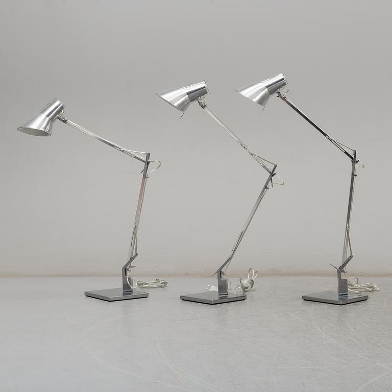 ANTONIO CITTERIO, a set of three "Kelvin T" table lamp for Flos, 21st century.