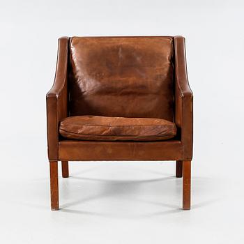 BØRGE MOGENSEN, fåtölj, modell 2207-22, 1900-talets fjärde kvartal.