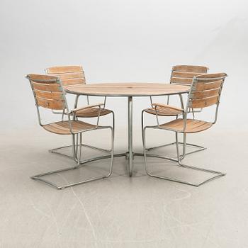 Staffan Hultgren, dining group, 5 pieces, Spring series, Berga Form.