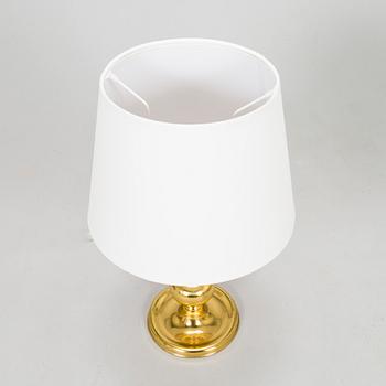 A pair of brass table lamps from NAFA, second half of the 20th Century.