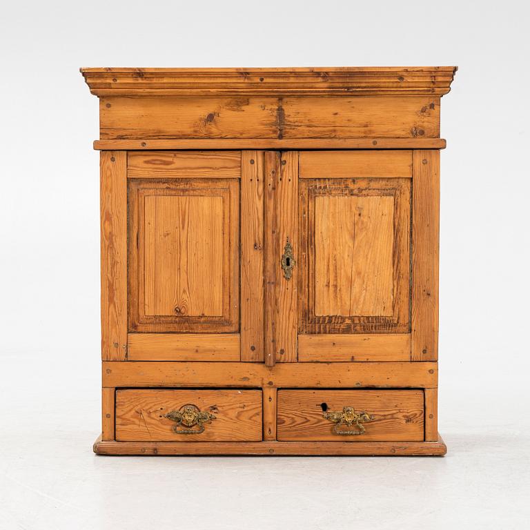 Wall cabinet, second half of the 1800s.