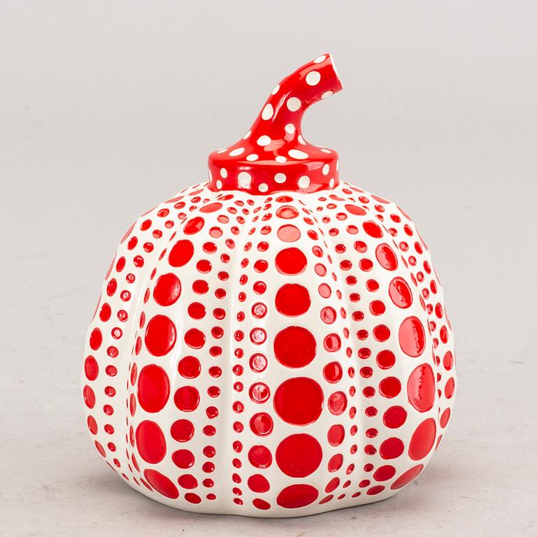 Yayoi Kusama, efter, objekt/multipel, "Pumpkin", utgiven av Benesse Holdings Inc., Naoshima, Japan, 2013.