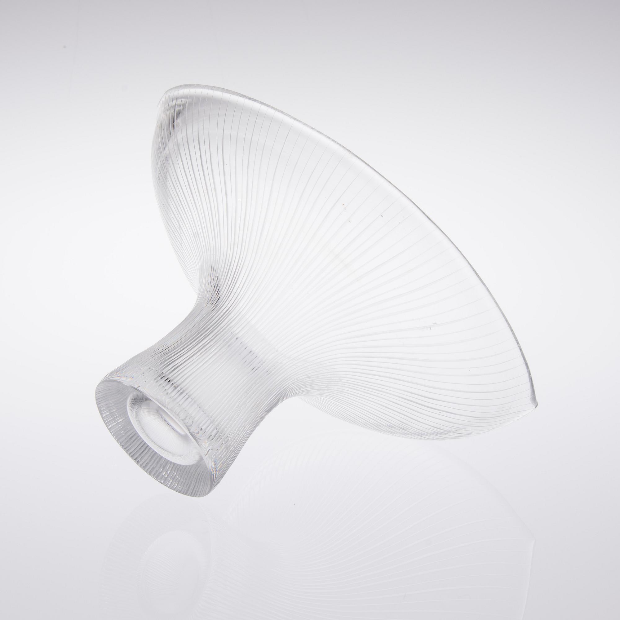 MALJAKKO, lasia, malli 3523, signeerattu Tapio Wirkkala Iittala -55. Suunniteltu 1951.