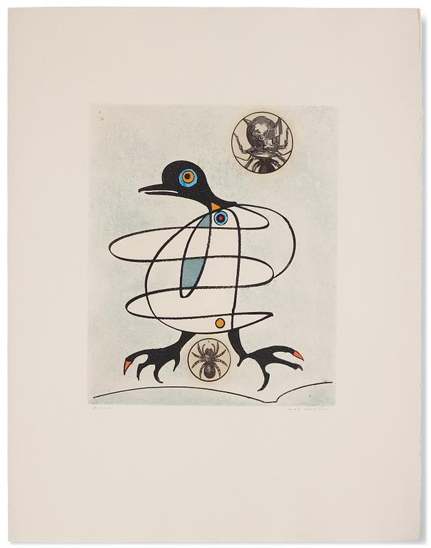 Max Ernst, "Oiseaux en Péril".