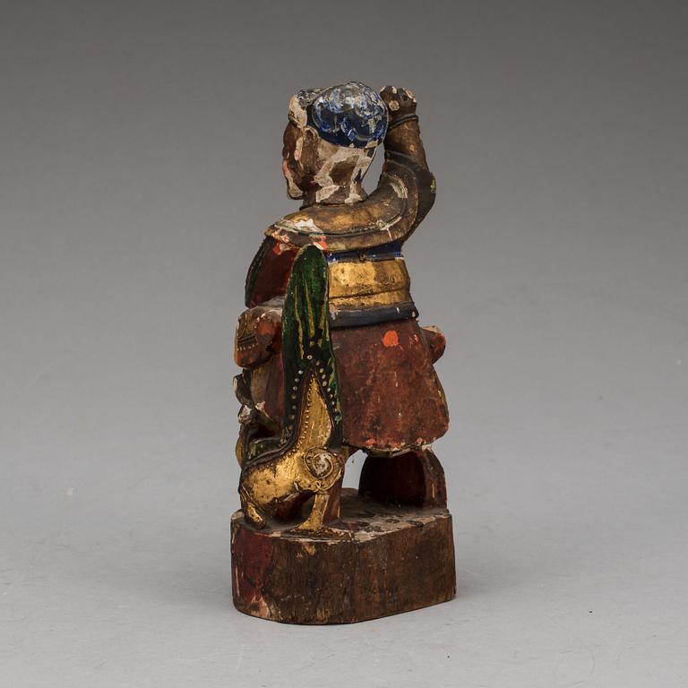 FIGURIN, trä, Kina, 1900-tal.