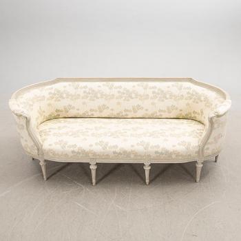 Bathtub sofa, late Gustavian style, early 20th century.