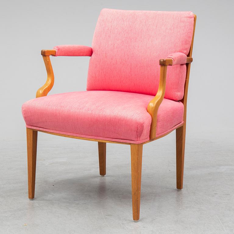 JOSEF FRANK, a '969' armchair, Firma Svensk Tenn.