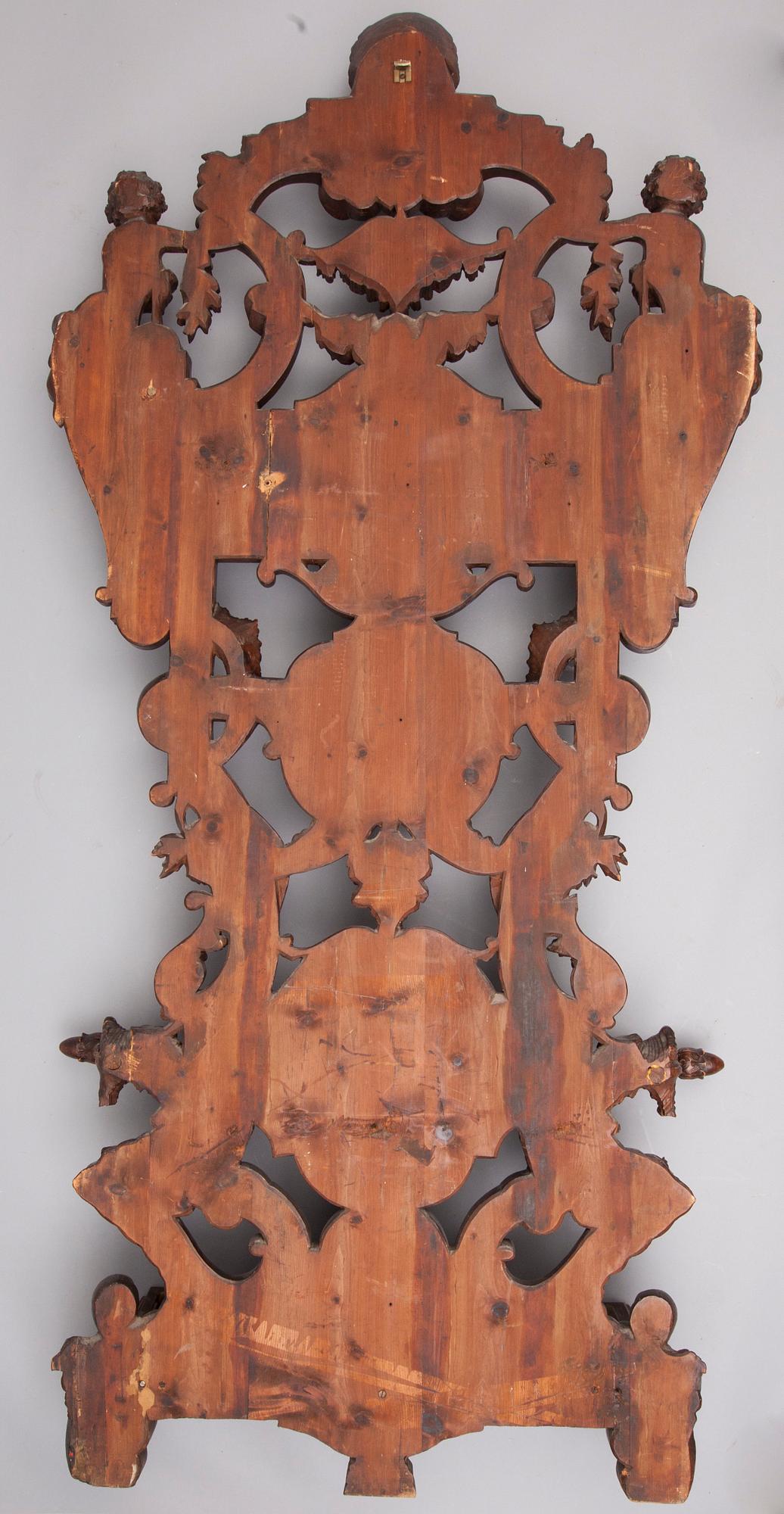 KLÄDHÄNGARE / KÄPPSTÄLL, barockstil 1800-talets slut.
