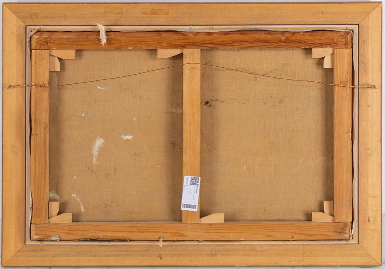 CARL GUNNE, oil on canvas, signed.