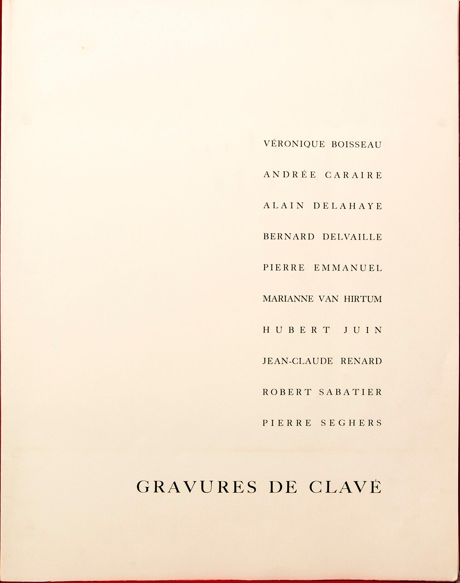 Antoni Clavé, a set of 10 lithograph/carbroundum signed and numbered 54/99.