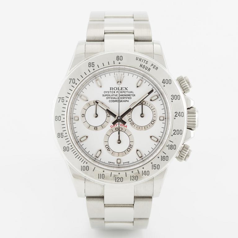 Rolex, Cosmograph, Daytona, "Chromalight", wristwatch, chronograph, 40 mm.
