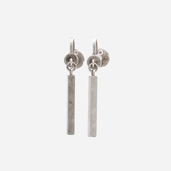 WIWEN NILSSON, earrings, sterling silver, Lund 1956.