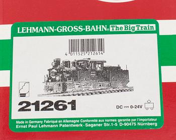 LEHMANN GROSS BAHN, ånglok 21261,