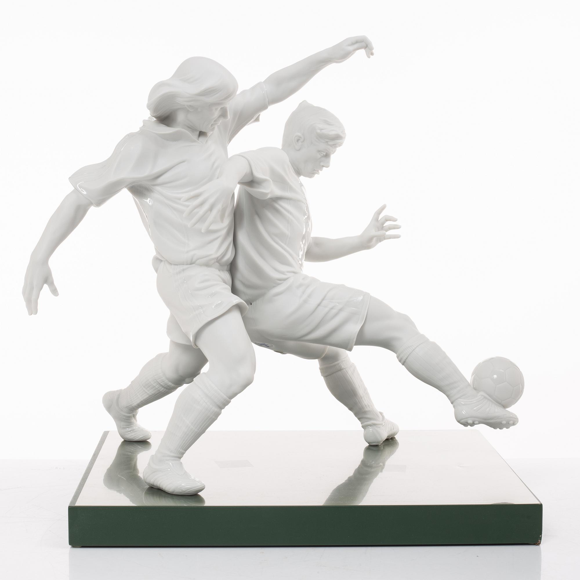 Jose Santaeulalia, figurine, "Champions' team", Lladró, Spain.