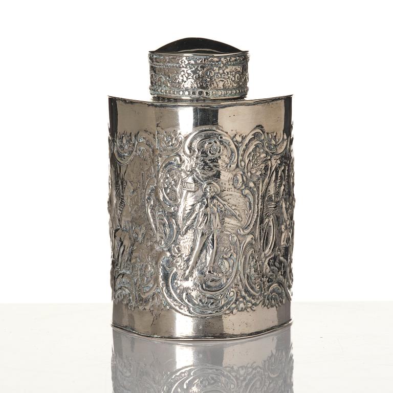 Tedos, sauceboat and cup, silver, including Ottoman Empire.