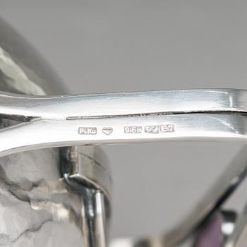 REIJO SIRKEOJA, Servis, 5 delar, silver, Pirkan Kulta, Tammerfors 1958-59.