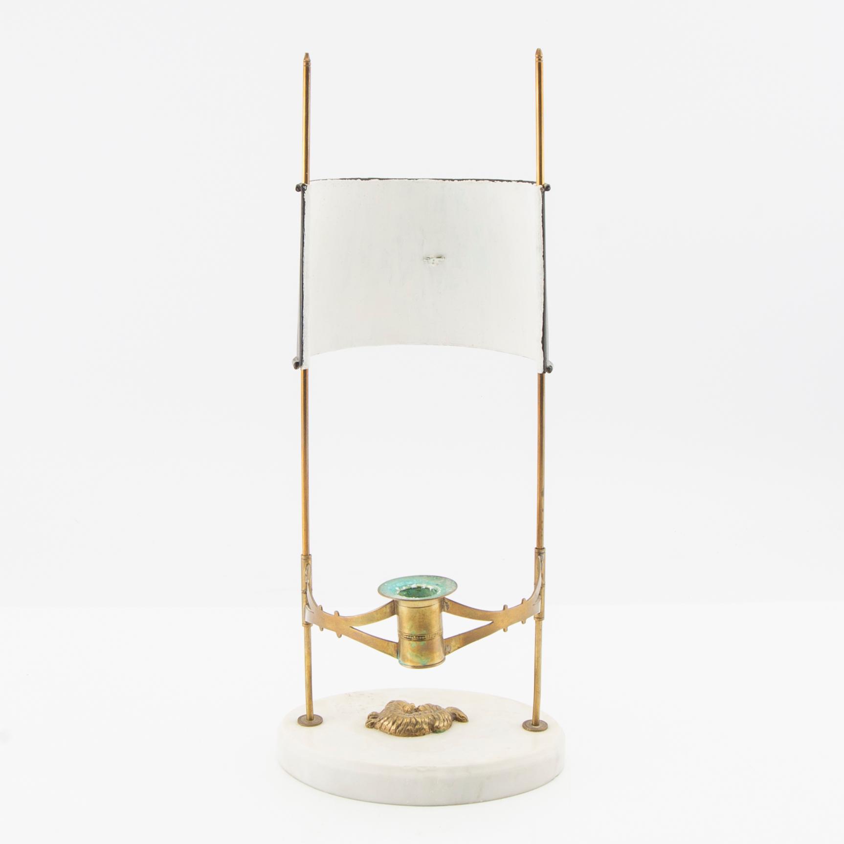 Läsljusstake, empire 1800-tal.