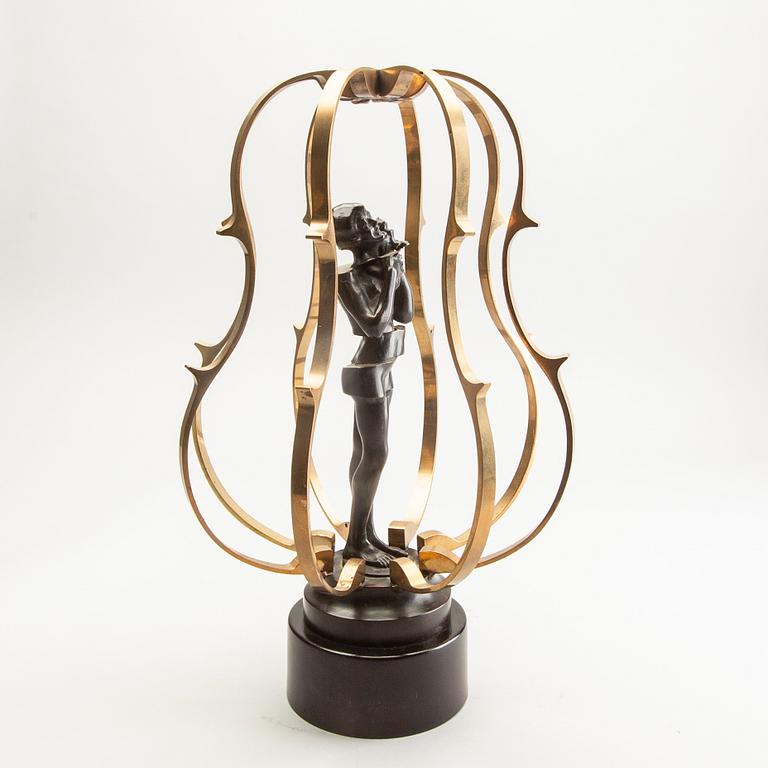 Fernandez Arman, a bronze sculpture signed and numbered 7/100.
