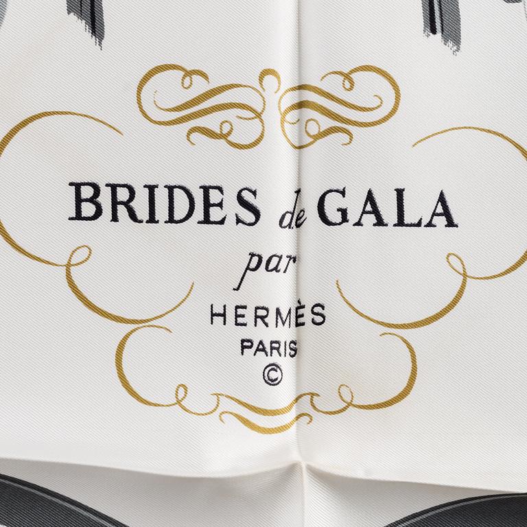 HERMÈS, scarf, "Brides de Gala".