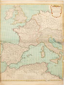 Jean-Baptiste Bourguignon d’Anville, "Roman World . . . 1763".