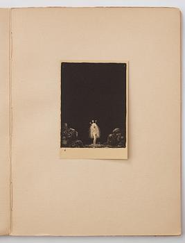 John Bauer, "Troll" 10 litografier i mapp/bok.