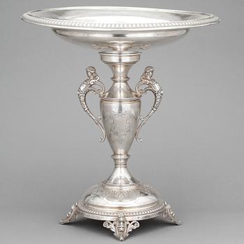 SKÅL på FOT, silver, Gustav Möllenborg, (verksam 1823-1850 (1930)), 1881, Stockholm.