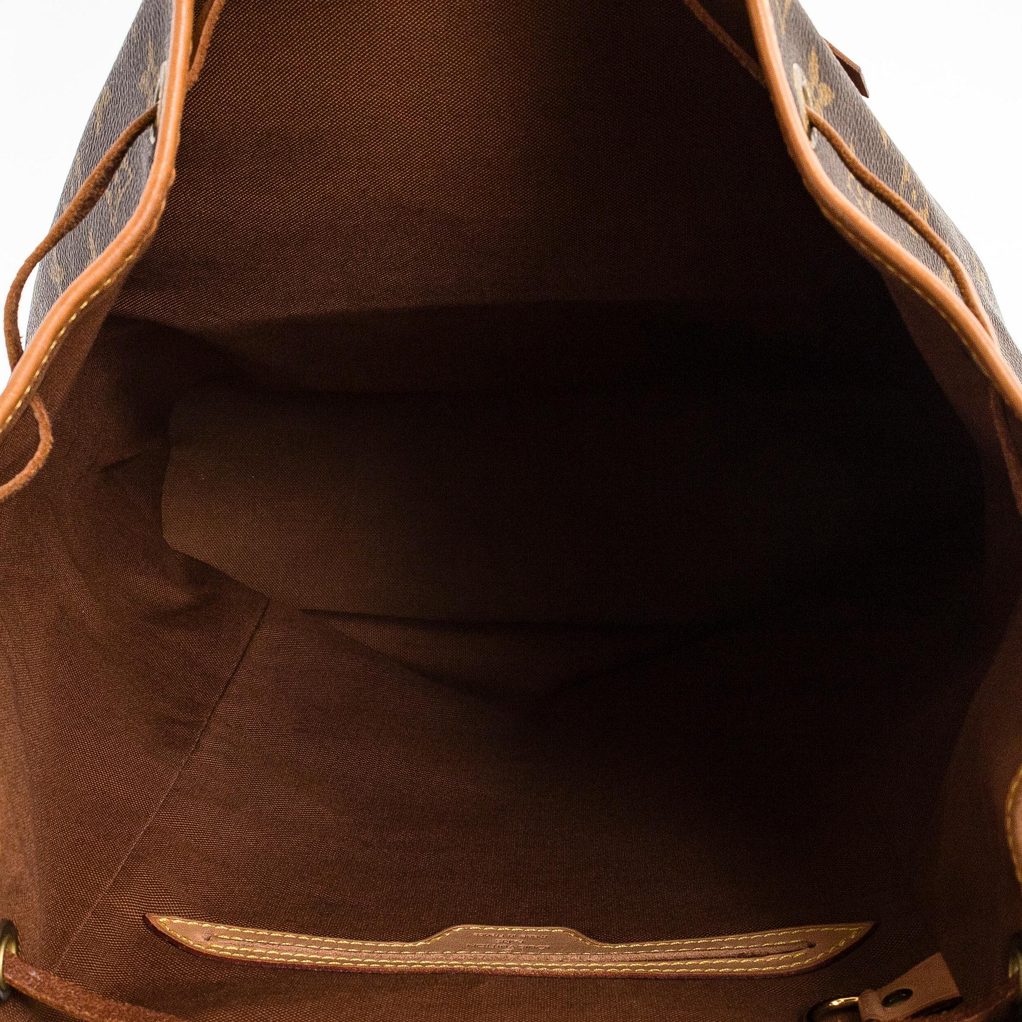 Louis Vuitton, a monogram canvas 'Montsouris' backpack.