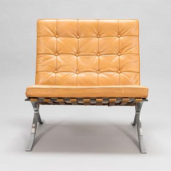 Ludwig Mies van der Rohe, a 'Barcelona' chair for Knoll.