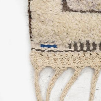 Märta Måås-Fjetterström, a carpet, 'Skvattram', knotted pile in relief, c. 270 x 164 cm, signed AB MMF.