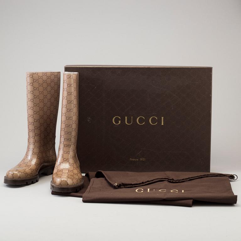 GUCCI, boots, size 38.