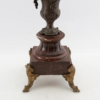 Candelabrum Louis XV style, circa 1900.