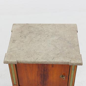 A Swedish Gustavian Nightstand, Stockholm circa 1800.