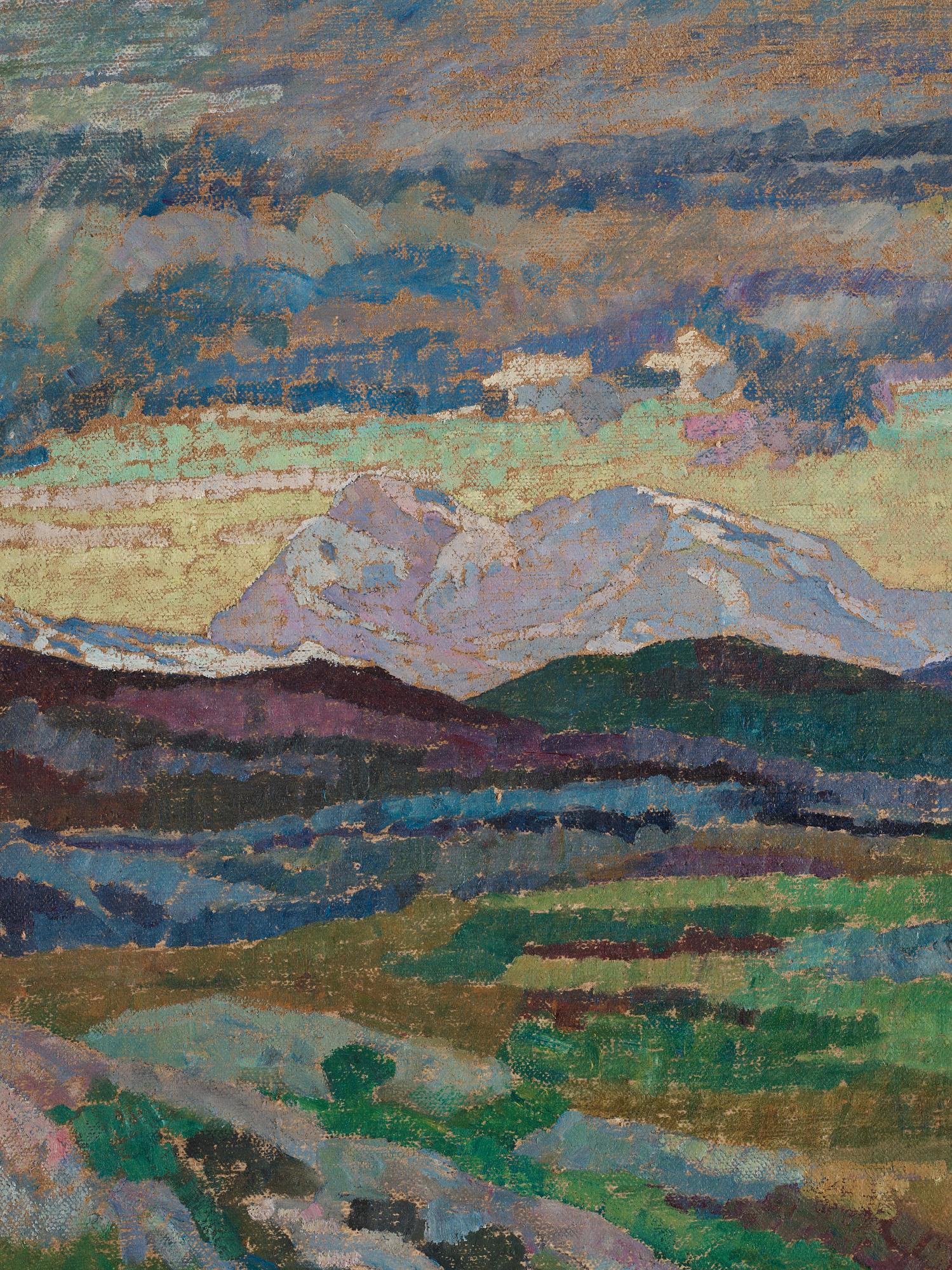 Carl Wilhelmson, "Riksgränsen I" (mot Norge).
