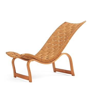 Bruno Mathsson, an early "Vilstol mod. 36" easy chair, Firma Karl Mathsson, Värnamo 1937.