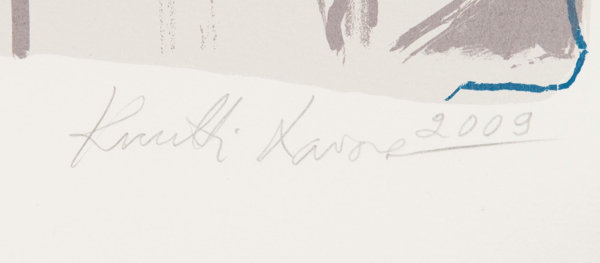 Kuutti Lavonen, silkscreen, signed and dated 2009, numbered P.P. 1/4.