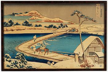 Katsushika Hokusai, efter, troligen tidigt 1900-tal.