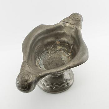 Bowl on foot Jugend early 20th century Denmark.