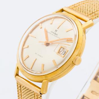 ONSA, Super Automatic, wristwatch, 34 mm,