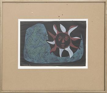 CO Hultén,  lithograph signed and numbered 4/35.