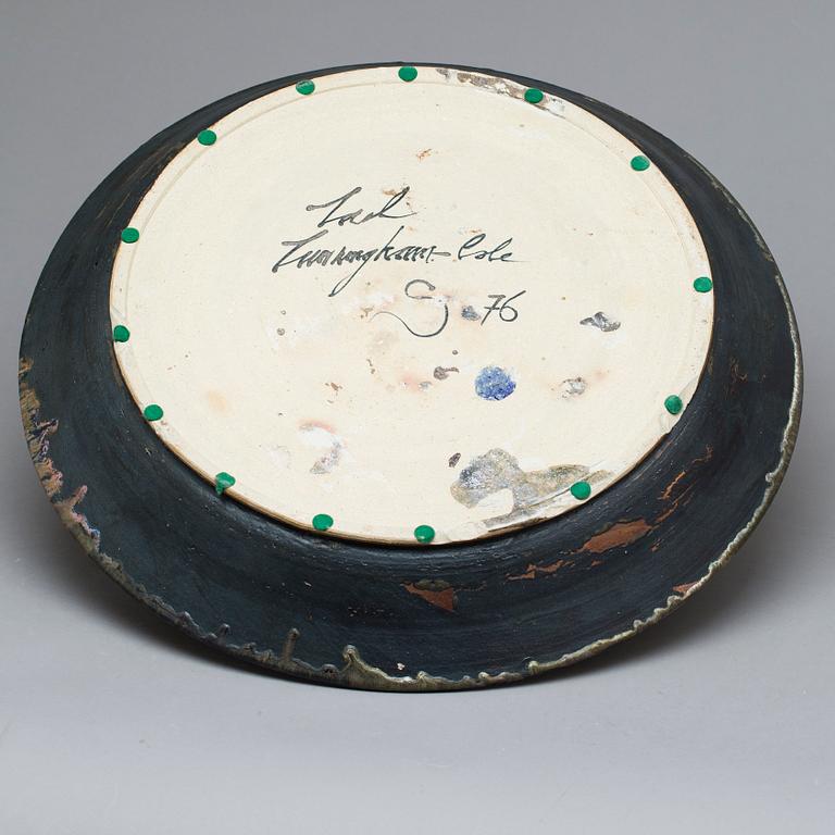 FAT, keramik. Carl Cunningham-Cole. Signerad och daterad -75.