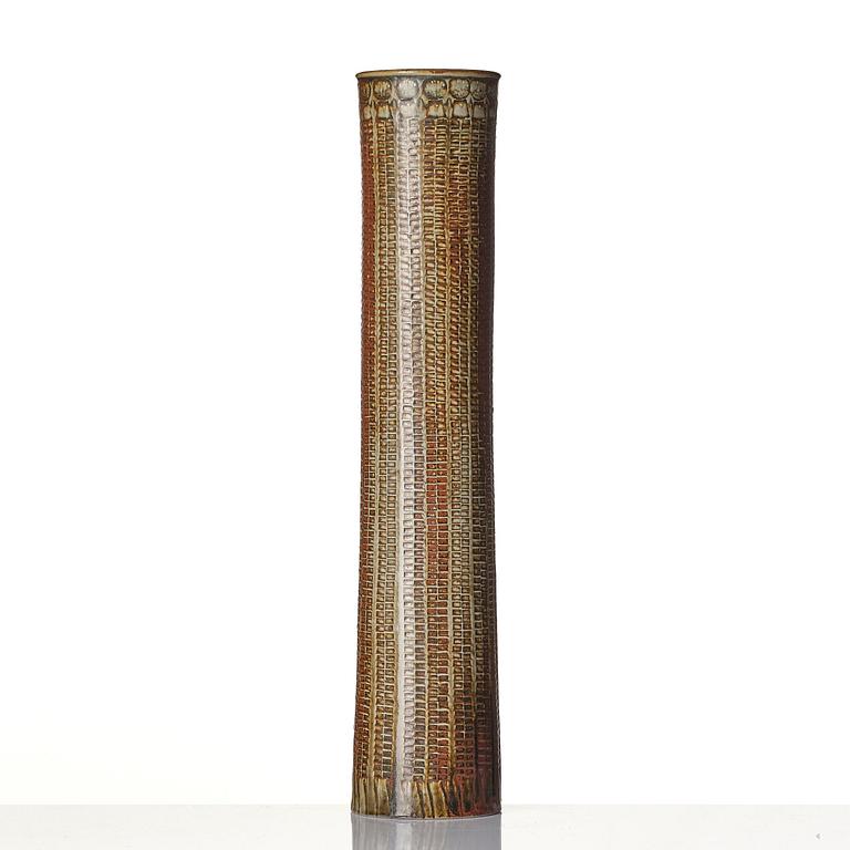Stig Lindberg, a stoneware vase, Gustavsberg Studio, 1963.