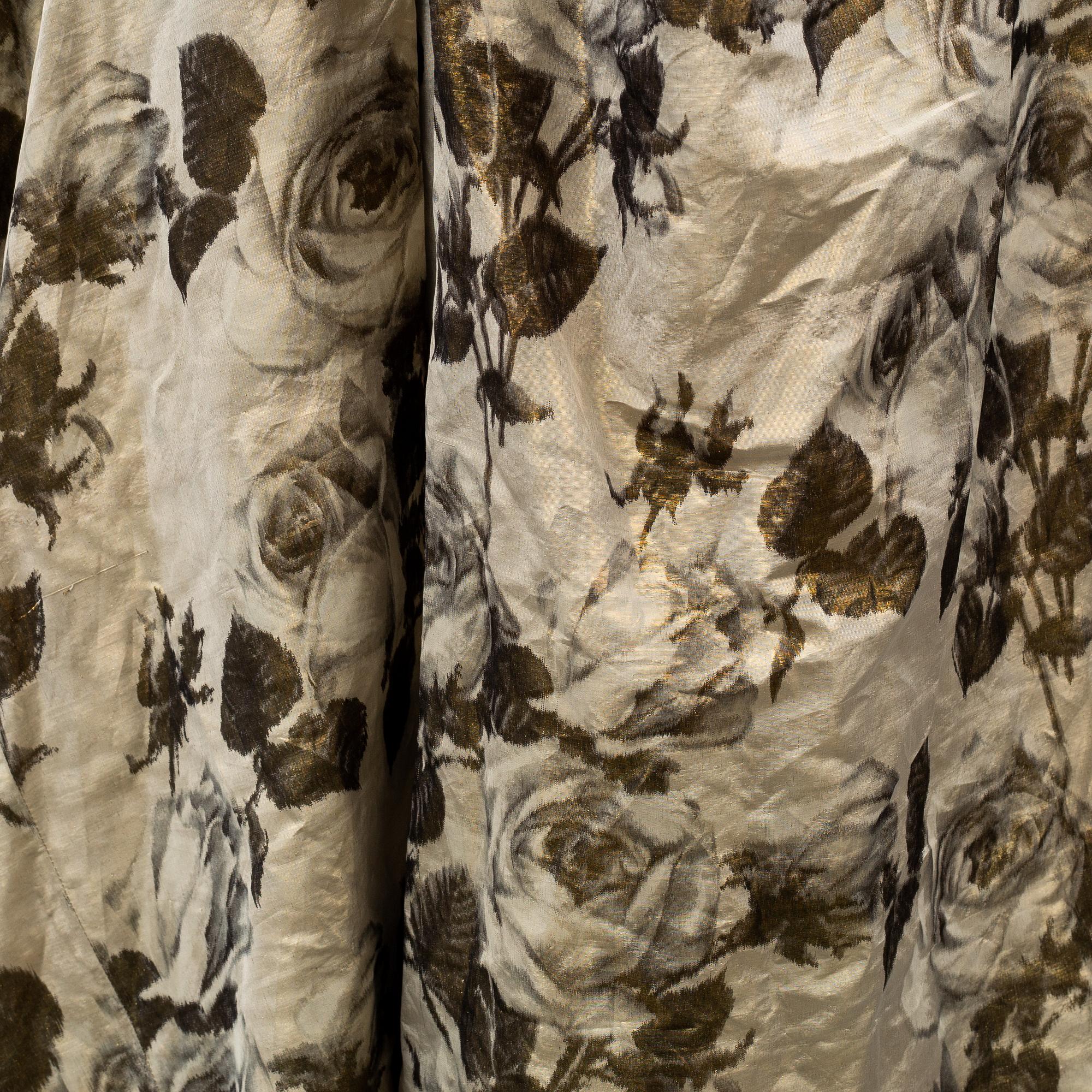 A cocktail dress from Märtaskolans Franska Avdelning, Stockholm, 1950's.