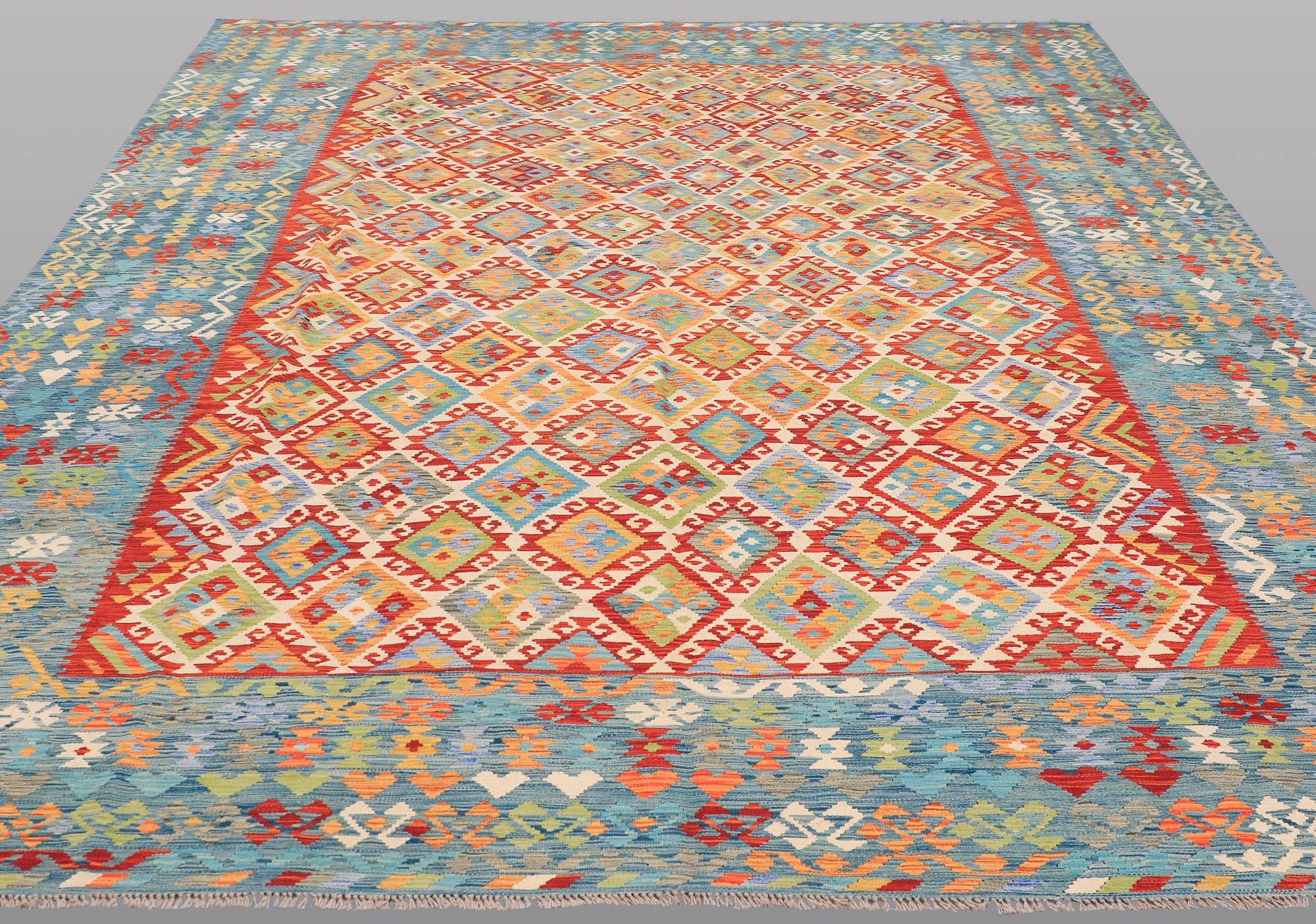 A CARPET, Kelim, ca 406 x 308 cm.