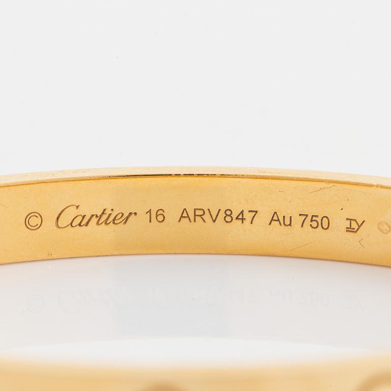 Cartier armring 18K guld "Love".