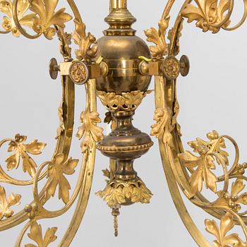 Chandelier / Ceiling lamp, Central Europe early 20th century.