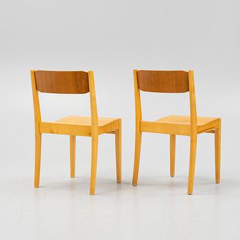 A set of six chairs, Edsbyverken, mid 20th Century.